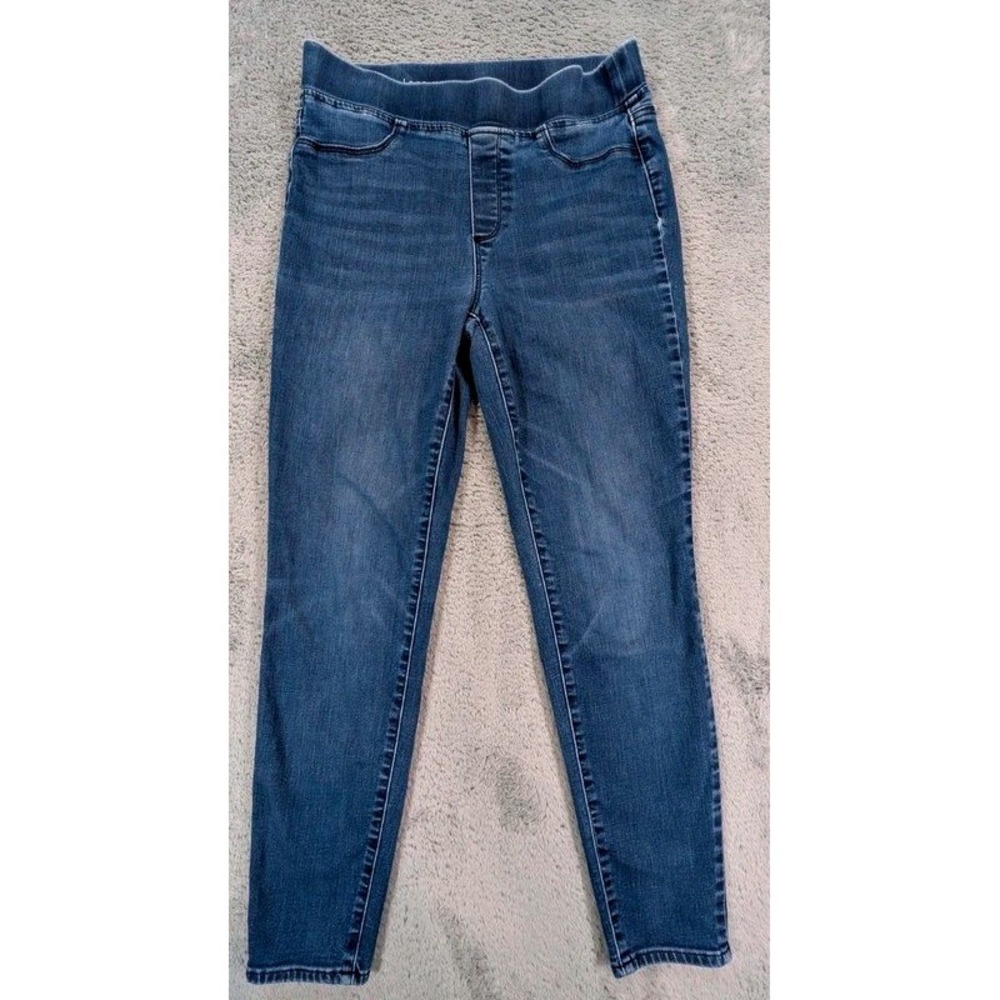 Talbots Flawless Pull-On Jeggings Women's Size 8 Denim High Rise Skinny Stretch